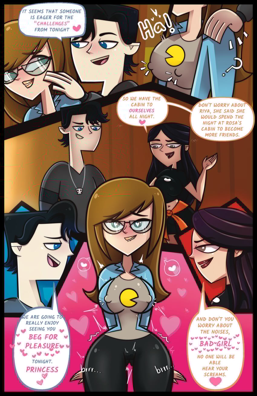 2022 ally_(disventure_camp) areola artist_request athletic background bad_girl beta_design big_ass big_breasts blue_jacket bondage_gear breasts breasts_bigger_than_head bsdm cell_shading clitoral_stimulation clitoris comic comic_page comic_panel complex_background desire_pose disventure_camp disventure_camp:_season_2 english_dialogue english_text erect_clitoris erect_nipple erect_nipples erect_nipples_under_clothes female female_focus female_only female_orgasm gamer_girl genitals glasses green_eyes hand_on_head heart-shaped_pupils heart_symbol hearts_around_head hips_wider_than_shoulders huge_ass huge_breasts huge_nipples hunter_(disventure_camp) imagination lenceria light_skin lines_on_body lips naughty_smile nipple_bulge nipple_fetish nipple_play nipple_slip nipple_stimulation nipples nipples_showing nipples_visible_through_clothing no_bra no_panties no_penetration oc odd_nation_cartoons orgasm_control orgasm_denial orgasm_face pleasure_face pleasured_female pussy sad_cat_dance secretly_loves_it self_bondage shaking shaking_butt shaking_lines shaking_orgasm slave slave_girl smile smile_at_viewer surprised tattoo teeth tess_(disventure_camp) thinking thinking_about_sex vibrator vibrator_in_pussy vibrator_on_clitoris vibrator_on_nipple vibrator_on_pussy video_games voluptuous voluptuous_female