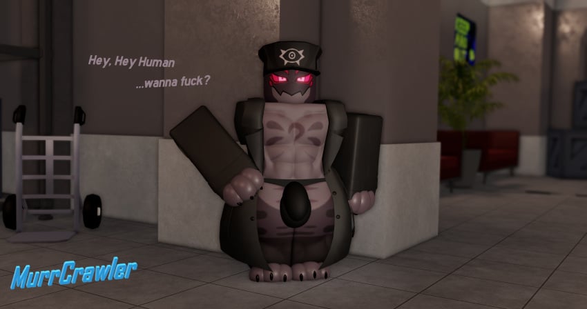 3d artist_name bulge chest dialogue looking_at_viewer male molecular_breakdown murrcrawler muscular roblox roblox_game robloxian self_upload tagme text thick_thighs trenchcoat underwear undies watermark xenetic xerox_(the_mbd_project)