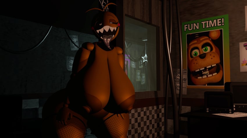 3d bellavr big_breasts breasts color colored five_nights_at_freddy's five_nights_at_freddy's_2 hanging_breasts horror horror_(theme) hyper hyper_breasts looking_at_viewer looking_pleasured metal_tongue monster monster_girl nipple nipples round_breasts staring staring_at_viewer starry_eyes tall tall_female taller_female taller_girl tongue tongue_out toy_chica_(cyanu) toy_chica_(fnaf) vr vr_media vrchat vrchat_avatar vrchat_media vrchat_model