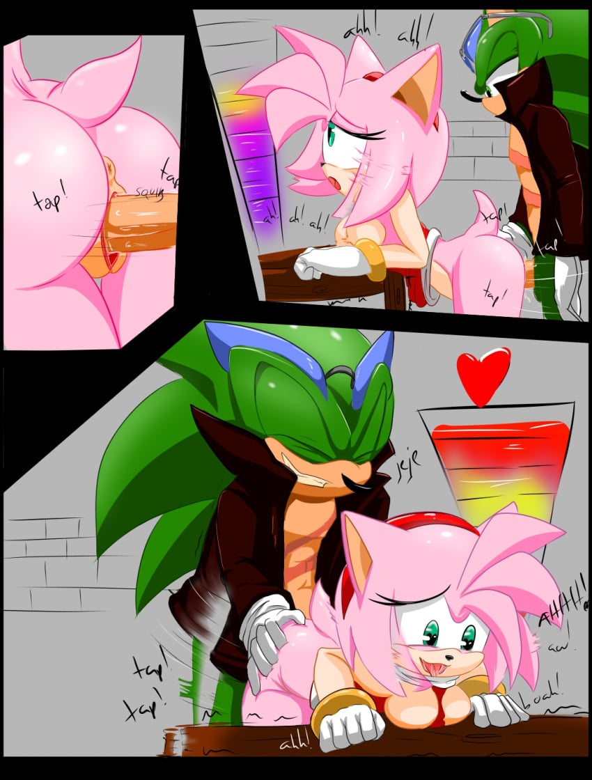 amy_rose anus ass balls comic etzioarts01 female furry male penis scourge_the_hedgehog sega sonic_(series) sonic_the_hedgehog_(archie) sonic_the_hedgehog_(comics)