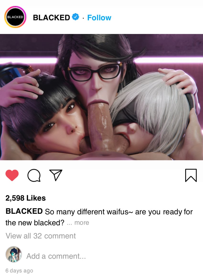 1boy 3d 3girls 3girls1boy android android_girl asian asian_female assisted_fellatio at ball ball_sucking balls bayonetta bayonetta_(character) bayonetta_3 big big_balls big_penis black black_hair blacked blender blowjob blowjob_face cock collaborative collaborative_fellatio crossover double double_ball_sucking eve_(stellar_blade) eye_patch eyes face fellatio female female_focus focus games girl girls glasses gretdb hair hand hand_on_head harem head helping hetero huge huge_balls huge_cock human human_male instagram interracial large_penis light light-skinned light-skinned_female light-skinned_male light_skin looking looking_at_viewer male male/female male_pov multiple_girls nier nier:_automata nier_(series) on oral paag partial partial_male patch penis pov robot robot_girl sega sex skin stellar_blade straight straight_sex sucking sucking_penis sucking_testicles teamwork testicles trait_connection triple triple_fellatio video_games viewer white white_hair witch yorha_2b