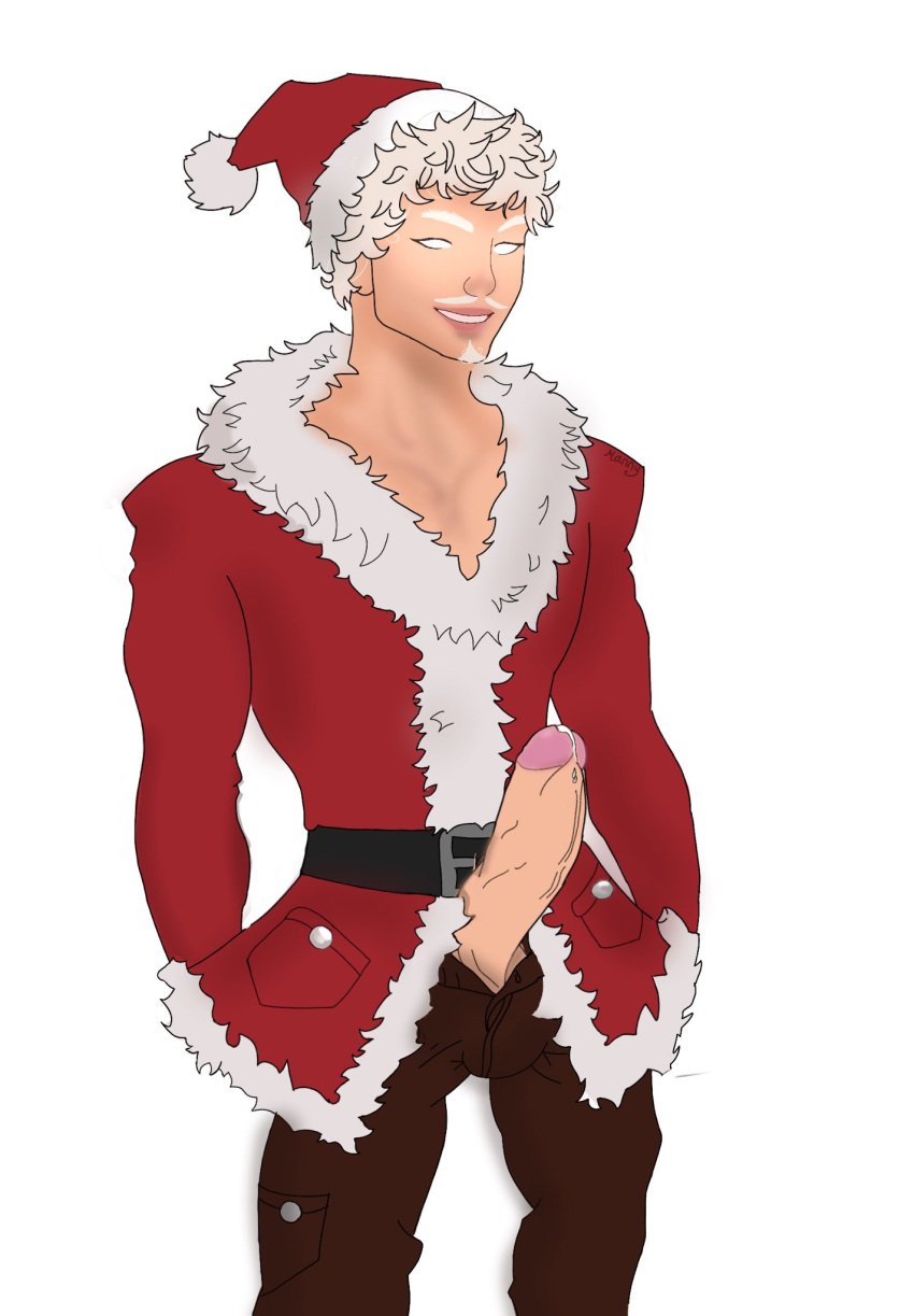 1male dress_to_impress male_only santa_claus santa_claus_(dress_to_impress) solo