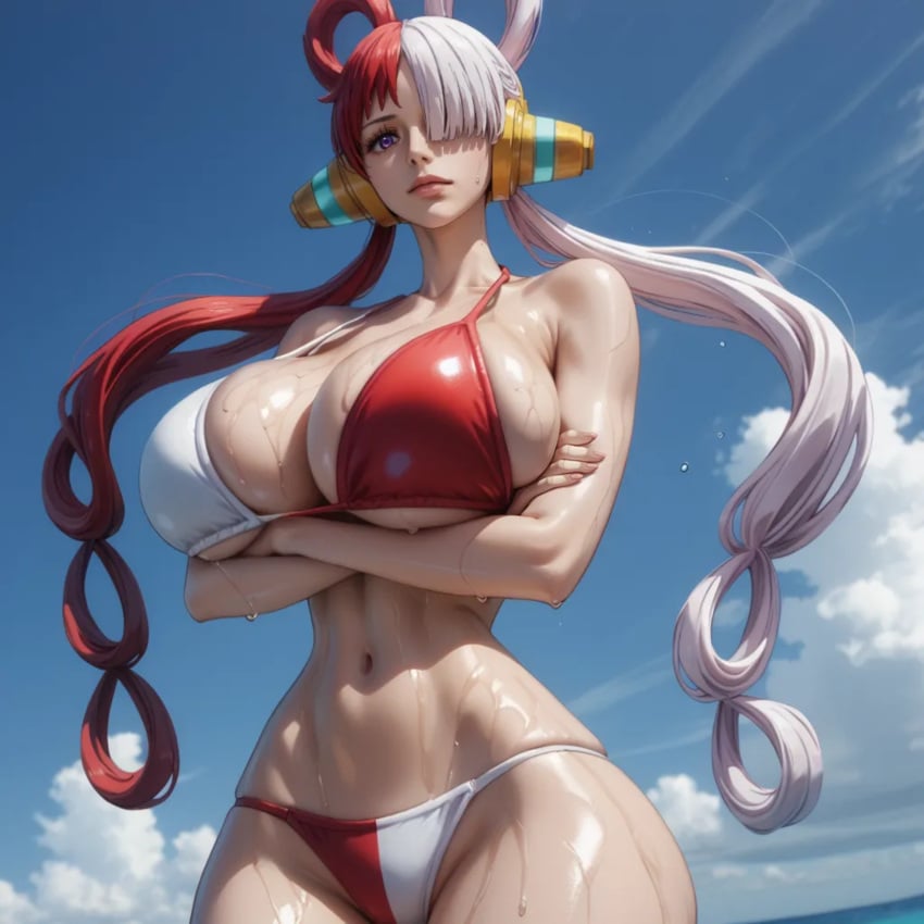 ai_generated bikini female female_only one_piece sophia_souls uta_(one_piece)