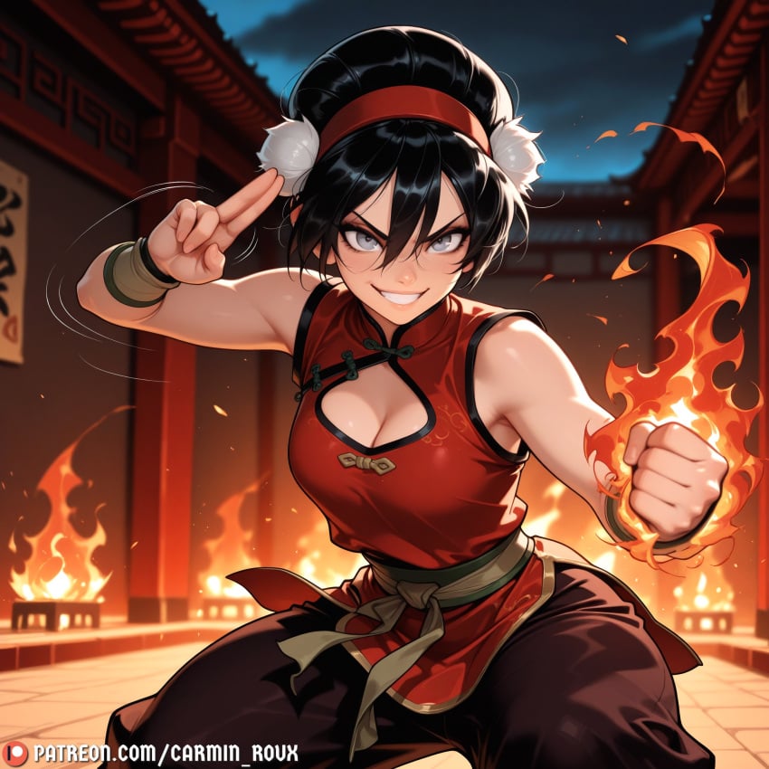 Toph Bei Fong (Avatar The Last Airbender) Rule 34 Image