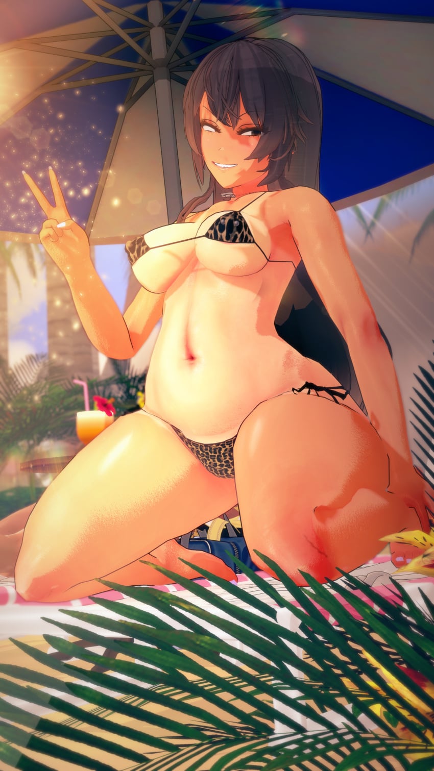 Yuuka Hibiki (Original) Rule 34 Image