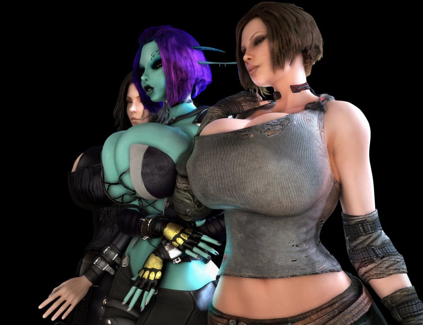 3d 3d_(artwork) 3girls alternate_breast_size ass asymmetrical_hair big_ass big_breasts black_body black_hair blue-skinned_female blue_body blue_skin bodysuit bottom_heavy breasts brown_eyes brown_hair bulletstorm bust busty chest cleavage corset crossover curvaceous curvy curvy_figure electronic_arts epic_games female female_focus female_only fingerless_gloves garry's_mod gloves hair_over_one_eye heterochromia hips hourglass_figure huge_ass huge_breasts human humanoid large_ass large_breasts legs light-skinned_female light_skin long_ears long_pointy_ears looking_at_viewer mature mature_female midriff multiple_females multiple_girls people_can_fly pointy_ears purple_hair selene_(underworld) slim_waist soria thick thick_hips thick_legs thick_thighs thighs top_heavy trishka_novak underworld unreal_tournament vaako vampire vampire_girl vampiress voluptuous voluptuous_female waist wide_hips