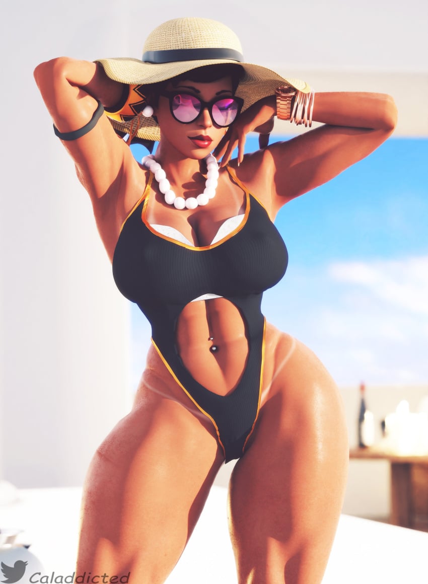 1girls 3d abs ass big_ass big_breasts bikini breasts brown_eyes caladdicted capcom chun-li chun-li_(fortnite) earrings eyebrows eyelashes eyeshadow female female_only fortnite fortnite:_battle_royale huge_ass huge_breasts large_ass large_breasts lipstick looking_at_viewer muscle muscle_tone muscles pink-tinted_eyewear seductive six_pack solo solo_female street_fighter sunglasses swimsuit tagme tan_skin tanline tanlines tanned tanned_female tanned_girl tanned_skin thick_thighs tinted_eyewear toned toned_female