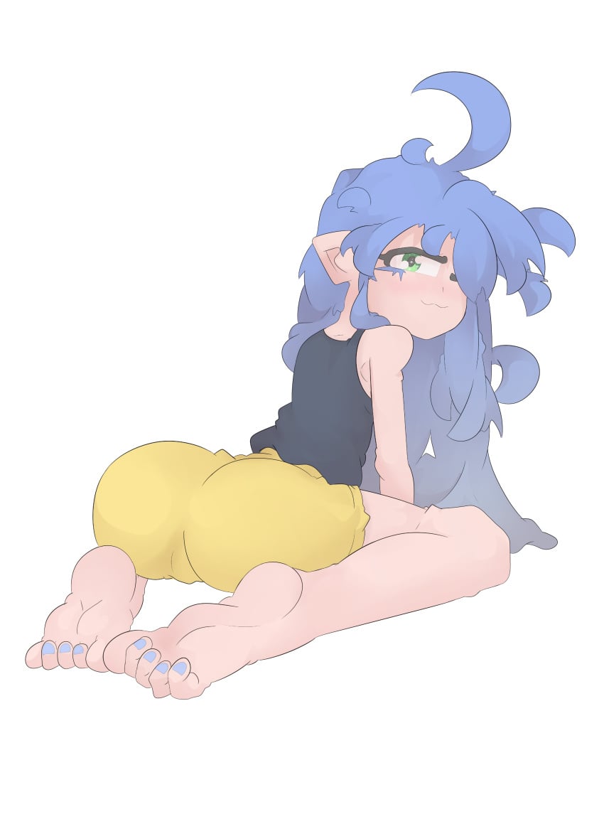 ass ecchigrill feet feet_fetish foot_fetish konata_izumi soles soles_fetish stickerhentai toe_fetish toes