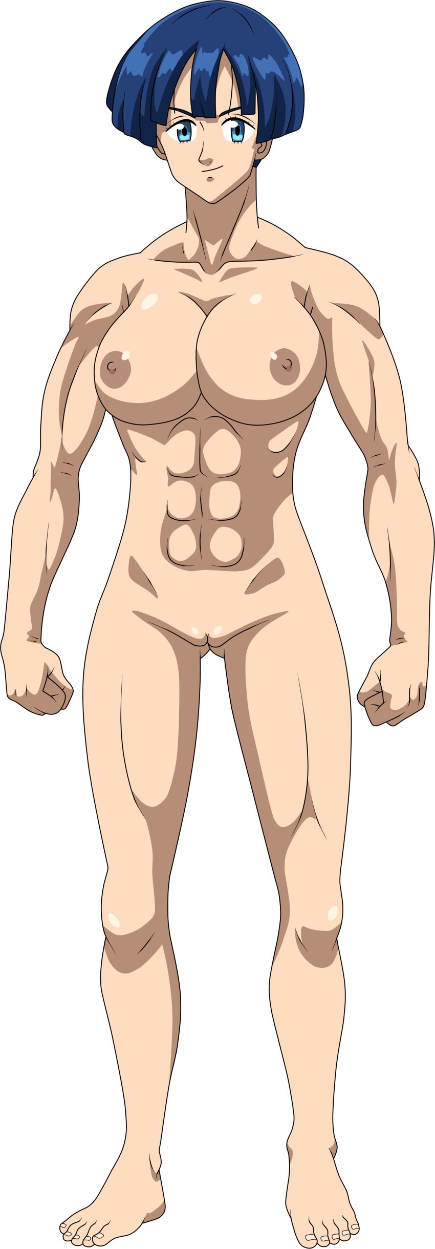 gawain_(mokushiroku_no_yonkishi) lionprideart mokushiroku_no_yonkishi muscular muscular_female nanatsu_no_taizai nude_female strong_woman transparent_background