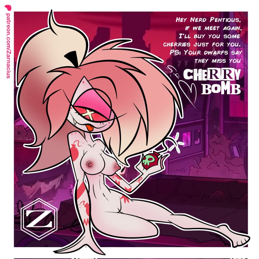 1girls breasts cherri_bomb_(hazbin_hotel) female hazbin_hotel nude pussy tagme vivziepop zarnacius