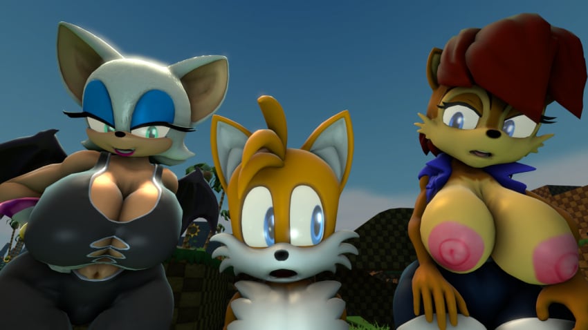 3d 3d_model mobian mobian_(species) mobian_bat realbibbel rouge_the_bat rouge_the_rider sally_acorn sega sfm sonic_(series) sonic_adventure_2 sonic_the_hedgehog_(series) source_filmmaker tails_the_fox