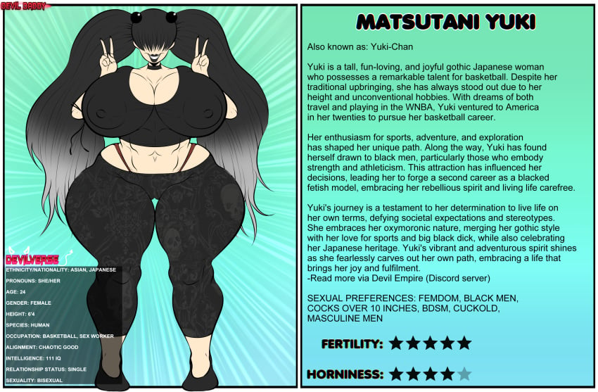 1female busty devil_daddy matsutani_yuki oc_sheet yuki_(devil_daddy)