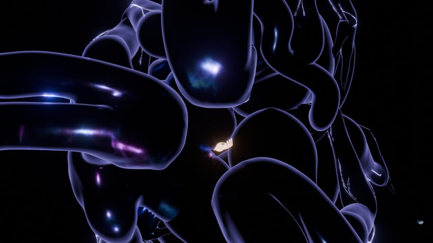 1boy 3d_(artwork) 3girls alien_girl aliens arm_up breast_smother buried drowning_in_breasts engulfing_paizuri femdom giantess goddess large_breasts looking_down mildmeat no_mouth paizuri smothering space surrounded trapped universe used