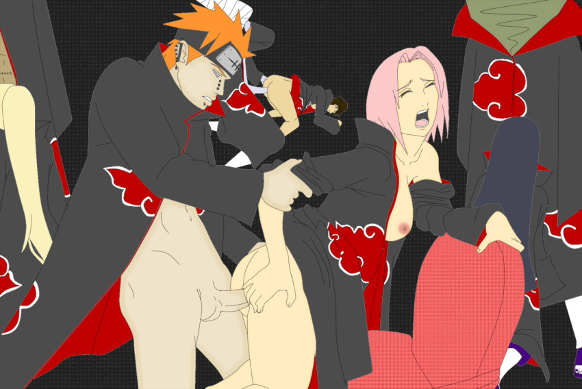 akatsuki breast fellatio female hoshigaki_kisame human humanoid hyuuga_hinata ino_yamanaka kakuzu male naruto naruto_shippuden ninja oral orgy pain_(naruto) sakura_haruno sex shika-hina straight tenten zetsu