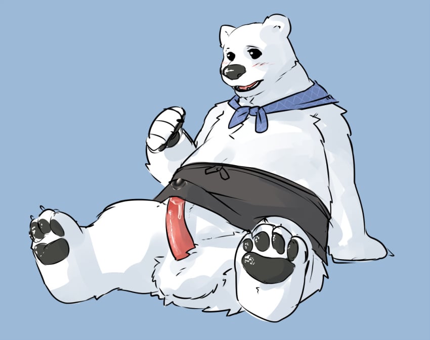 male_only polar_bear polar_bear_cafe seth-iova shirokuma shirokuma_cafe