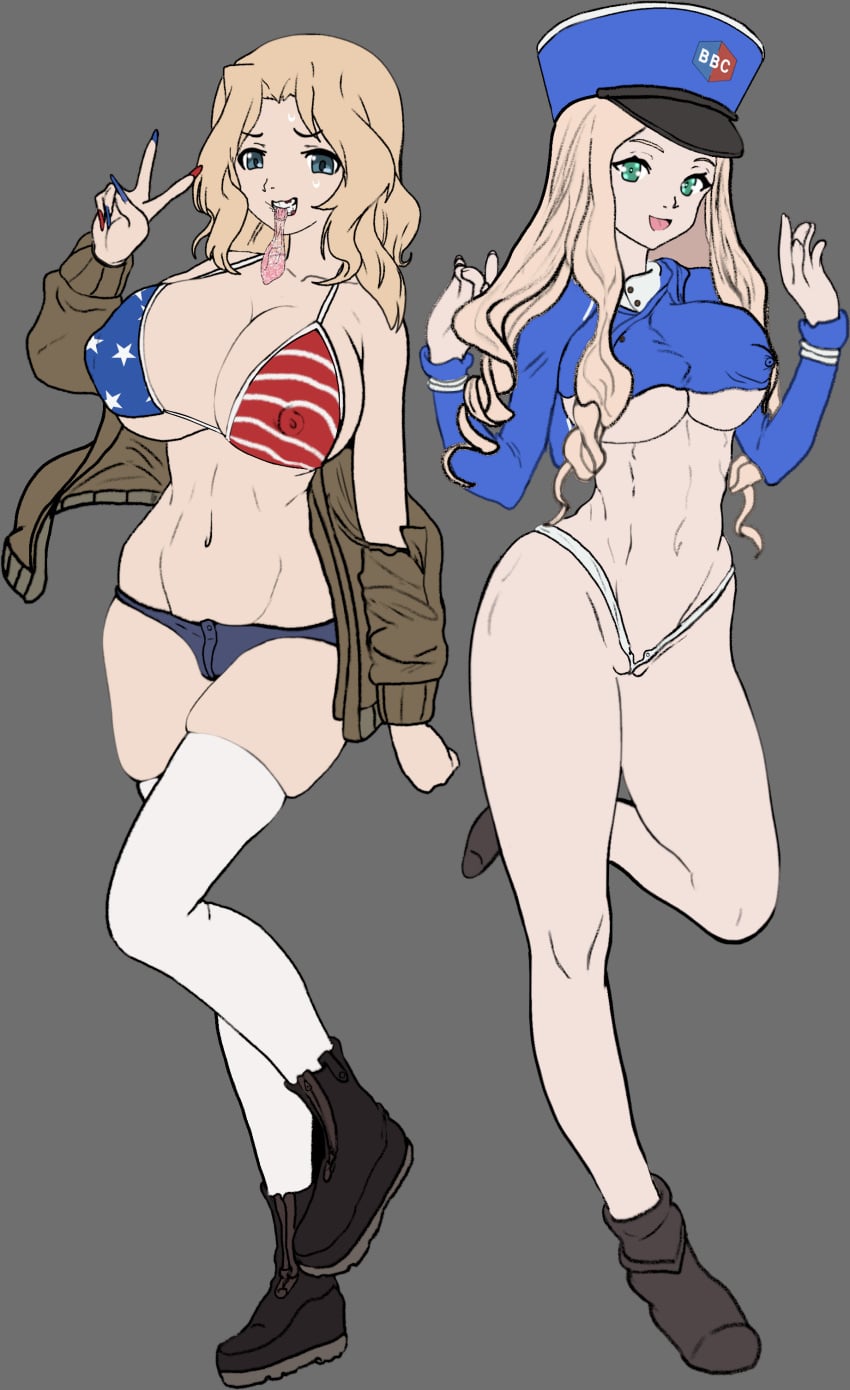 Kay (Girls Und Panzer) Rule 34 Image