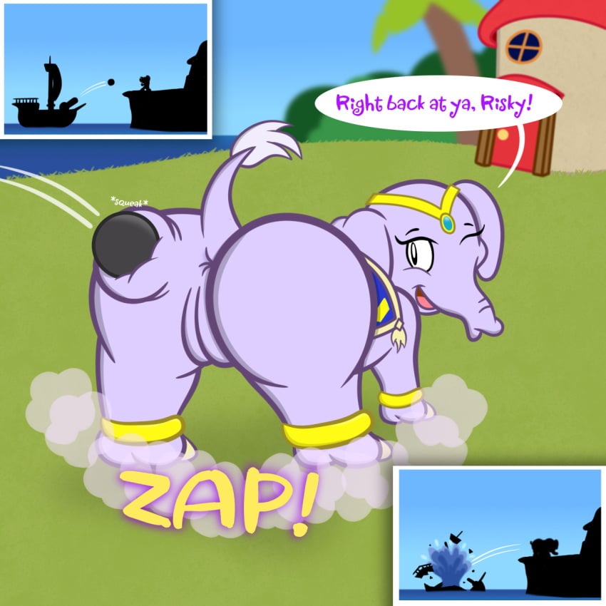 Shantae (Elephant Form) Rule 34 Image