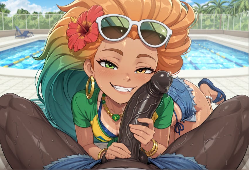 Brazilian Miku (Cosplay) Rule 34 Image