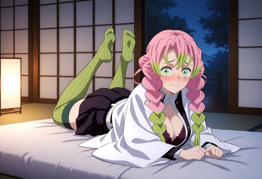 Kanroji Mitsuri (Demon Slayer) Rule 34 Image