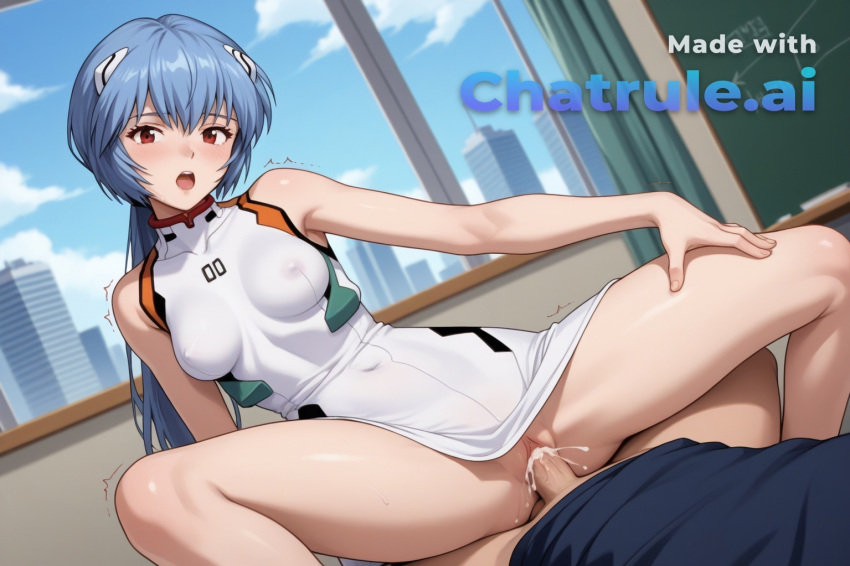 Ayanami Rei (Neon Genesis Evangelion) Rule 34 Image