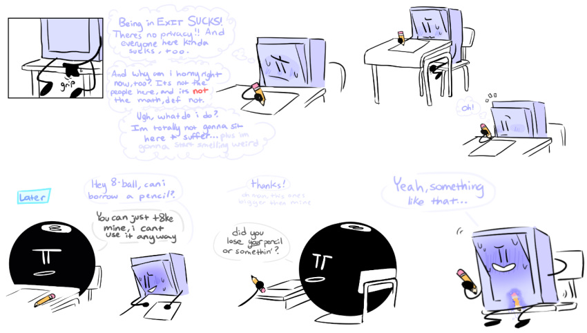 8-Ball (Bfdi) Rule 34 Image