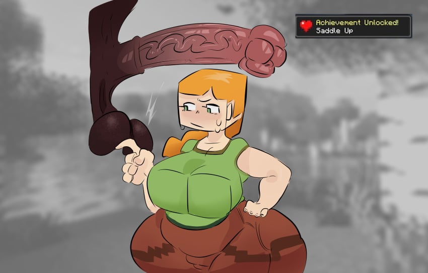 Alex (Minecraft) Rule 34 Image