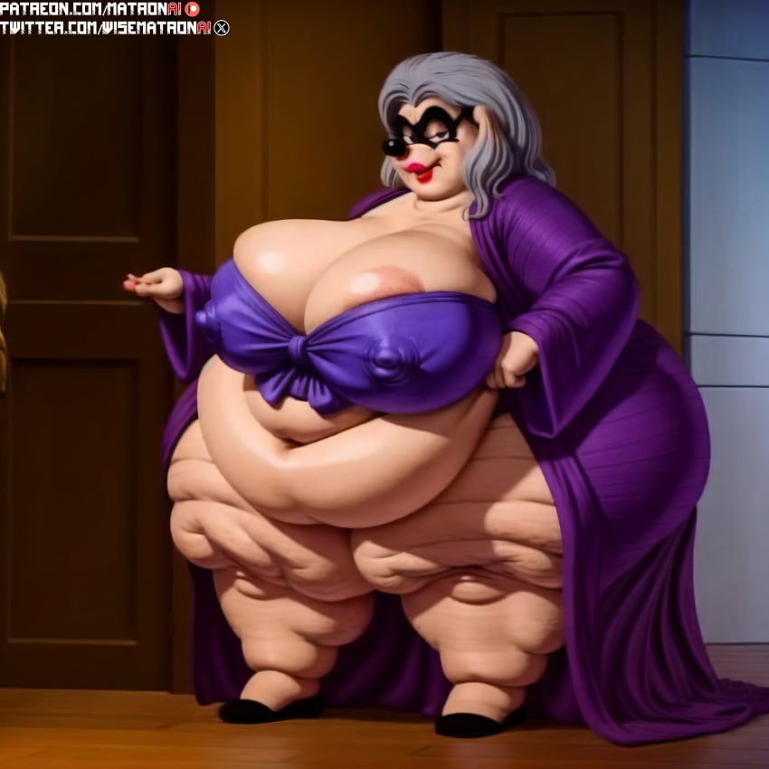 1girls 4k ai_generated anthro areola areola_slip areolae bbw belly belly_button big_belly bra canid canine canine cellulite chubby chubby_female disney domestic_dog ducktales fat female female female_focus female_only gilf granny gray_hair highres hips huge_belly huge_hips ma_beagle mammal massive_thighs matronai_(artist) mature mature_female mature_woman navel obese obese_anthro obese_female old older_female overweight overweight_anthro overweight_female patreon patreon_username pinup solo solo_female solo_focus ssbbw stable_diffusion thick thick_legs thick_thighs thighs twitter_username