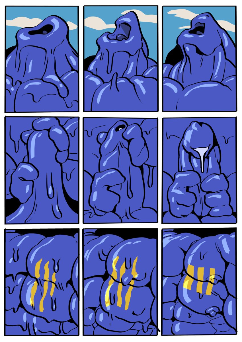 absorption anthro assimilation azzul balls bear big_balls big_penis blowjob blue_body brown_body cock comic cum dick engis_(trencalos) feline fellatio furry fusion gay gigantic_balls gigantic_penis goo_creature green_body growth homosexual hyper hyper_balls hyper_penis jumping kissing lagomorph male male/male male_only male_penetrating markings melting merging muscle_growth muscles muscular muscular_male naga penetration penis penis_growth playful pool rabbit reptile restrained self_sucking selfsuck semen sequence sex shark shark_tail slime snake snow_leopard spots sunbathing swimming tail testicles trencalos ursid ursine vein veiny_penis volleyball