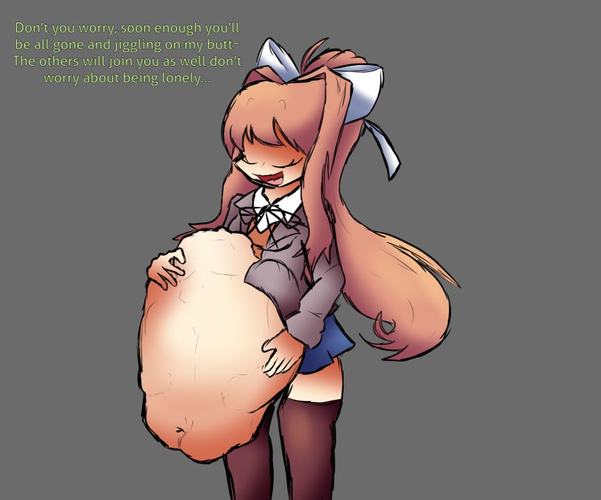 doki_doki_literature_club english_text monika_(doki_doki_literature_club) sequence sequential text vore