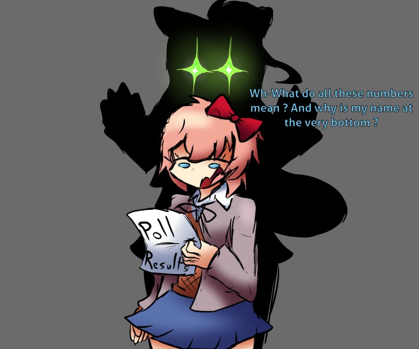 doki_doki_literature_club english_text imminent_vore monika_(doki_doki_literature_club) sayori_(doki_doki_literature_club) sequence sequential stuttering text vore_comic vore_warning