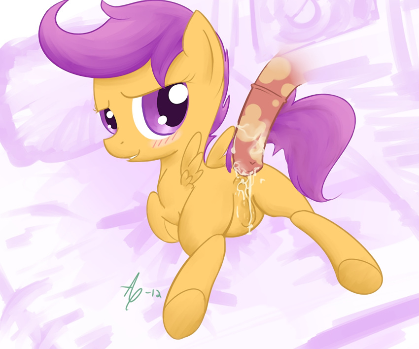 a6p cutie_mark_crusaders friendship_is_magic my_little_pony scootaloo_(mlp) smooth_skin