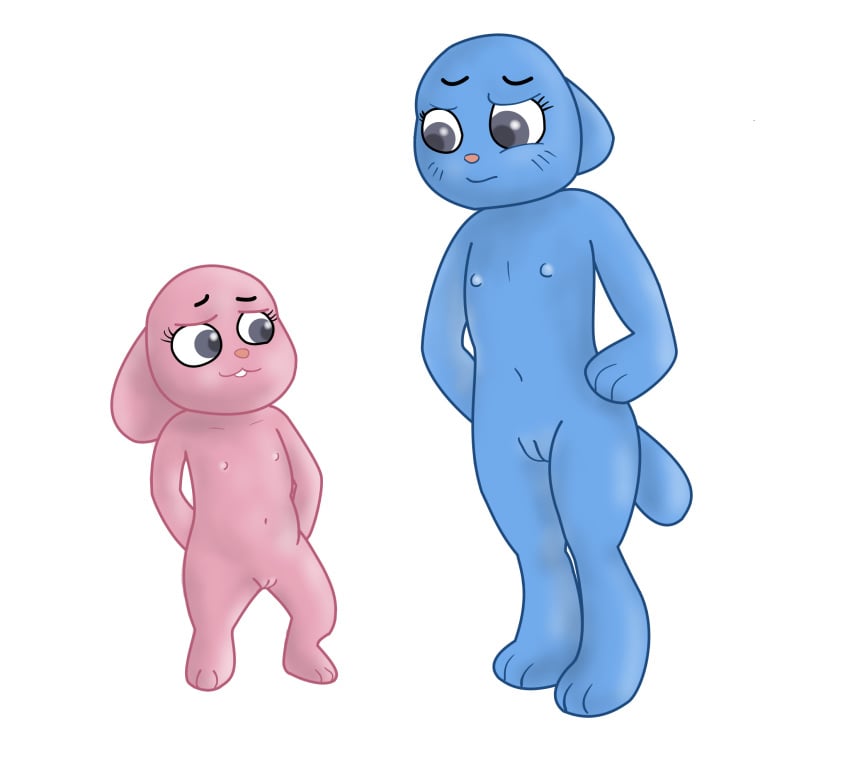 anais_watterson cartoon_network cub extremely_young furry mother_and_daughter nicole_watterson the_amazing_world_of_gumball young zekromlover