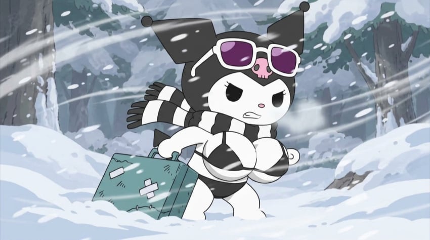 Kuromi (Onegai My Melody) Rule 34 Image