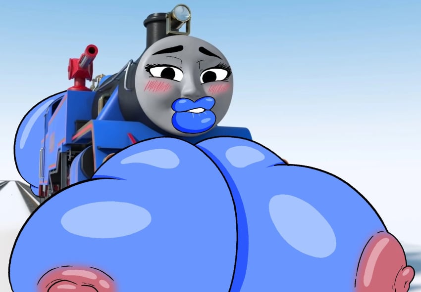 bimbo bimbofication gigantic_ass gigantic_breasts thomas_and_friends thomas_the_tank_engine
