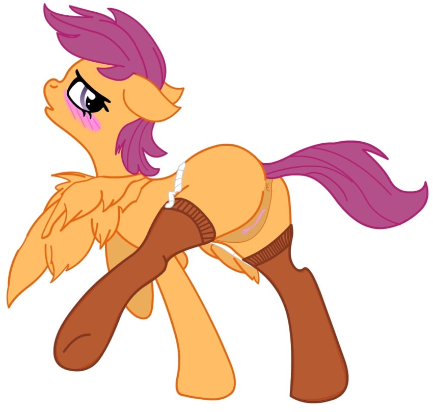 cutie_mark_crusaders friendship_is_magic my_little_pony scootaloo_(mlp) sharpy smooth_skin