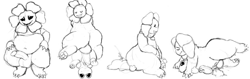 Flowey The Flower (Undertale) Rule 34 Image