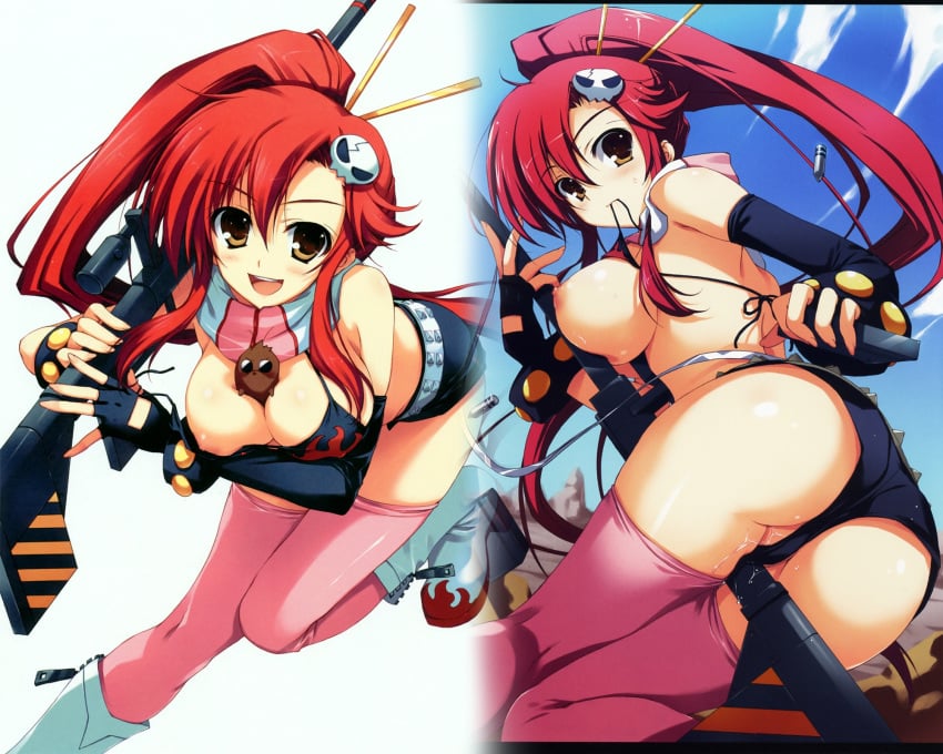 boota tagme tengen_toppa_gurren_lagann yoko_littner