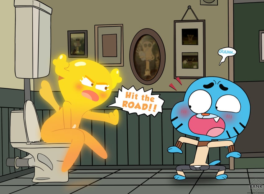 Gumball Watterson (Cartoon Network) Rule 34 Image