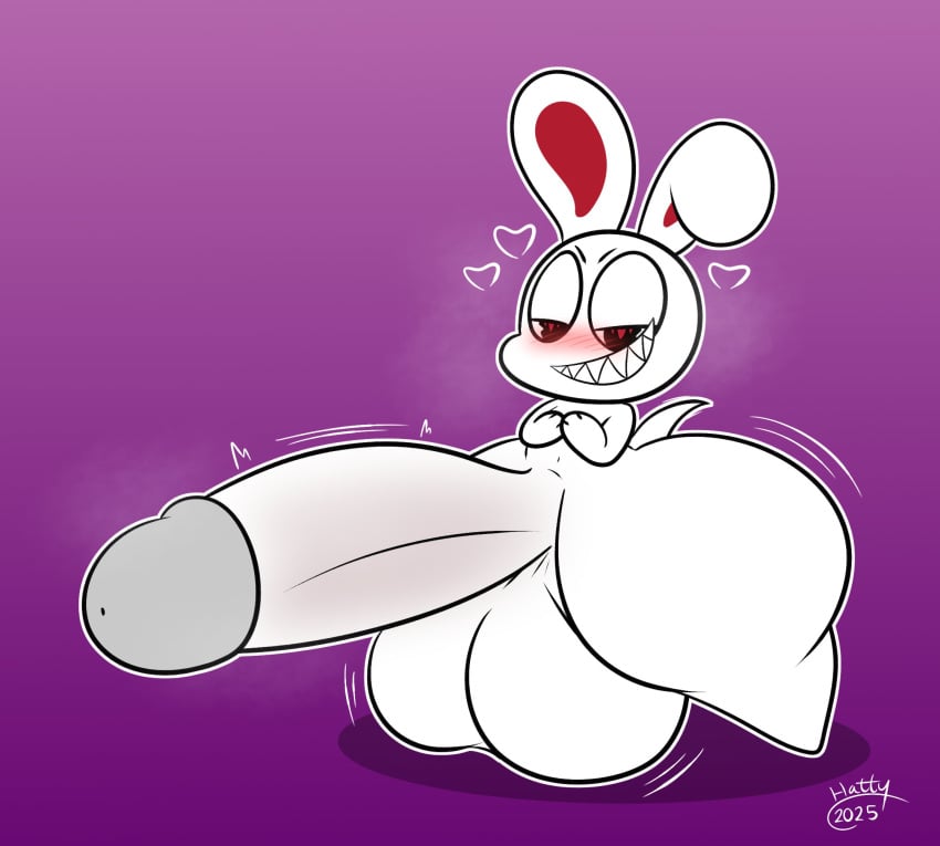 1boy ball_growth balls balls_expansion balls_growth blush bunny chikn_nuggit cock grin growth hatty_ya_ku heart hyper hyper_ass hyper_balls hyper_hips hyper_penis hyper_testicles iscream_(chikn_nuggit) massive_ass massive_balls massive_butt massive_cock massive_penis massive_thighs oversized_balls penis penis_bigger_than_body penis_bigger_than_head penis_bigger_than_torso penis_expansion penis_growth sharp_teeth small_but_hung solo solo_focus solo_male white_body white_fur
