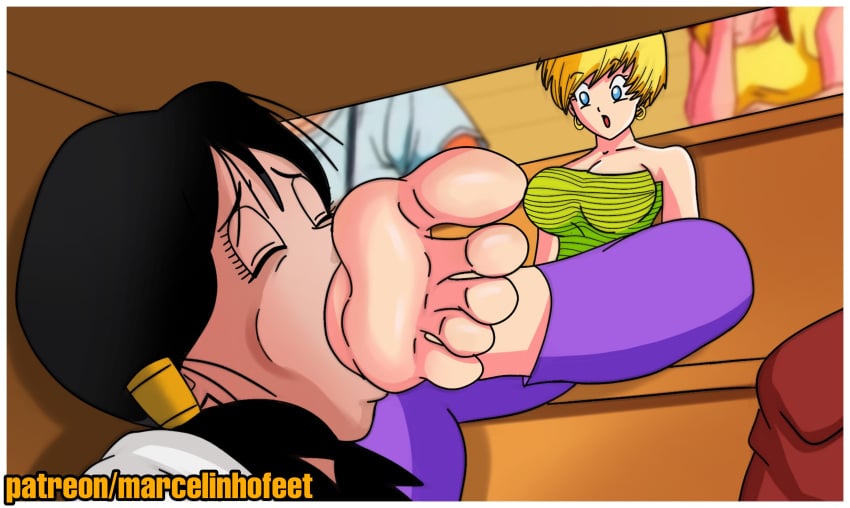 dragon_ball dragon_ball_z erasa feet marcelinhofeet son_gohan videl yuri