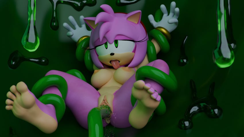 16:9 2024 3d 5_fingers 5_toes amy_rose anthro areola barefoot black_nose breasts digital_media eulipotyphlan eyelashes feet female fingers fuckgirl genitals green_eyes hedgehog hi_res humanoid_feet mammal nipples penetration plantigrade pussy restrained sega soles sonic_(series) sonic_the_hedgehog_(series) tentacle toes tongue tongue_out twintails3d vaginal_penetration widescreen