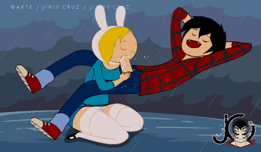 adventure_time animated fellatio female fionna_the_human_girl jimix_cruz male marshal_lee oral