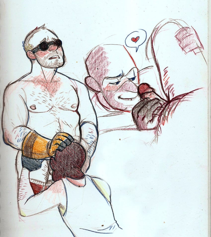 2boys balaclava blowjob blush cheating_boyfriend circumcised cock_gobble cock_hungry cum_hungry engineer engineer_(team_fortress_2) erection facial_hair fellatio gay giving_head gloves goggles going_down_on hard_on holding_head holding_penis implied_orgasm kneeling_oral_position knob_polishing legs_held_open looking_at_penis male male_focus male_only mouth_full_of_cock oral_sex orgasm_face penis_in_mouth playing_skinflute prawnsy short_hair small_penis small_penis_adoration spoken_heart spread_legs spy spy_(team_fortress_2) sucking_off tagme tank_top team_fortress_2 topless undershirt underwear_down