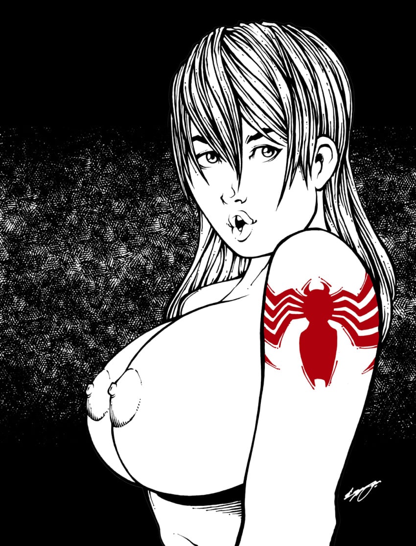 el_diablero marvel mary_jane_watson spider-man_(series) tagme tattoo