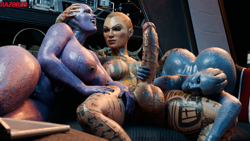 Jack (Mass Effect) Rule 34 Image