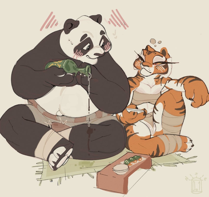 Master Po Ping (Dreamworks) Rule 34 Image