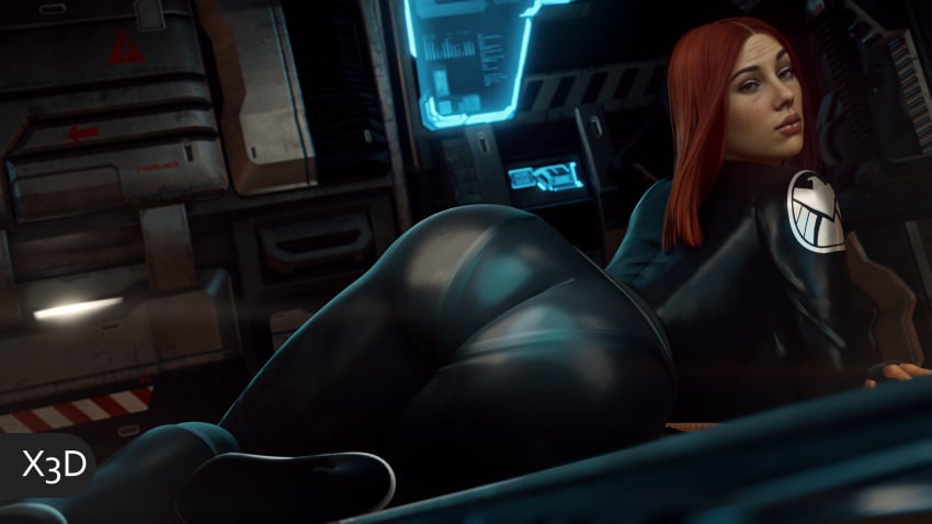 Black Widow (Marvel) Rule 34 Image