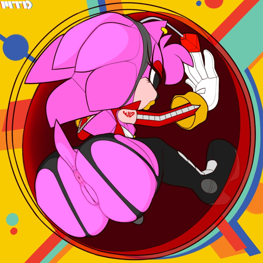 absurd_res after_transformation amy_doll amy_rose antenna_wire antennae_(anatomy) anthro anthrofied anus areola areola_slip ass big_butt bimbo_lip bimbofication bimbofied boots branded butt_focus classic_amy_rose classic_sonic_(universe) clothed clothed/nude clothing doll dollification ear_piercing eggman_empire eulipotyphlan eyelashes female footwear fur genitals gloves handwear headgear hedgehog hi_res mammal marthedog mostly_nude nipples nude piercing pink_anus pink_body pink_butt pink_fur pink_nipples pink_pussy pink_spikes plump_labia plushie presenting presenting_anus presenting_hindquarters presenting_pussy pussy sega solo solo_focus sonic_(series) sonic_the_hedgehog_(series) transformation trapped white_clothing white_gloves white_handwear