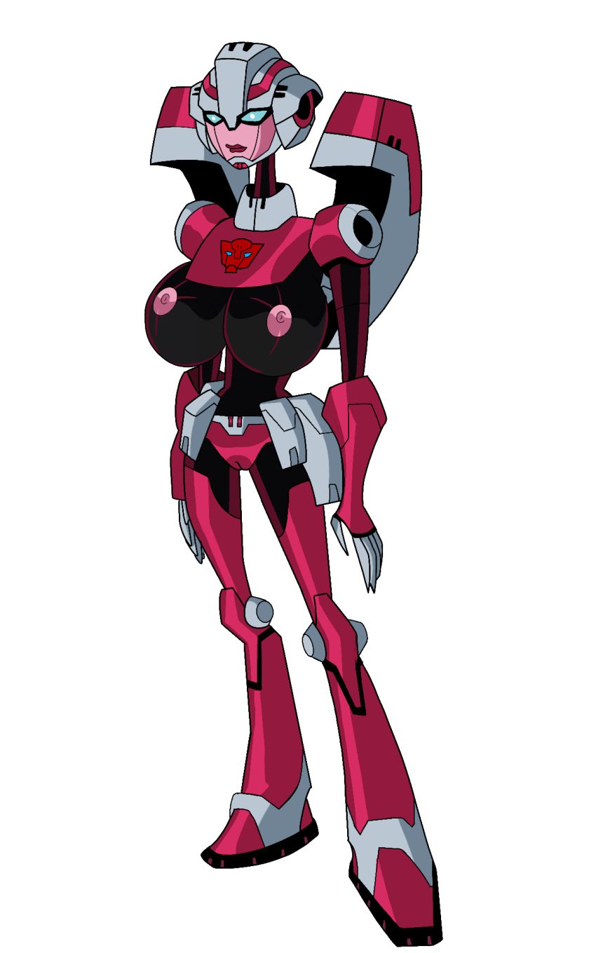 1girls arcee arcee_(tfa) big_breasts blue_eyes breasts dullehan edit female female_only huge_breasts nipples panties pink_lipstick pink_nipples pink_panties pussy robot robot_girl robot_humanoid solo solo_female transformers transformers_animated transparent_background vagina