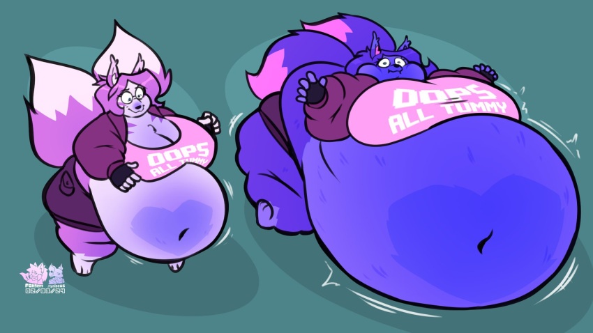 big_ass big_breasts blueberry_inflation breasts bubble_butt foxsista huge_ass huge_breasts thick_thighs wide_hips